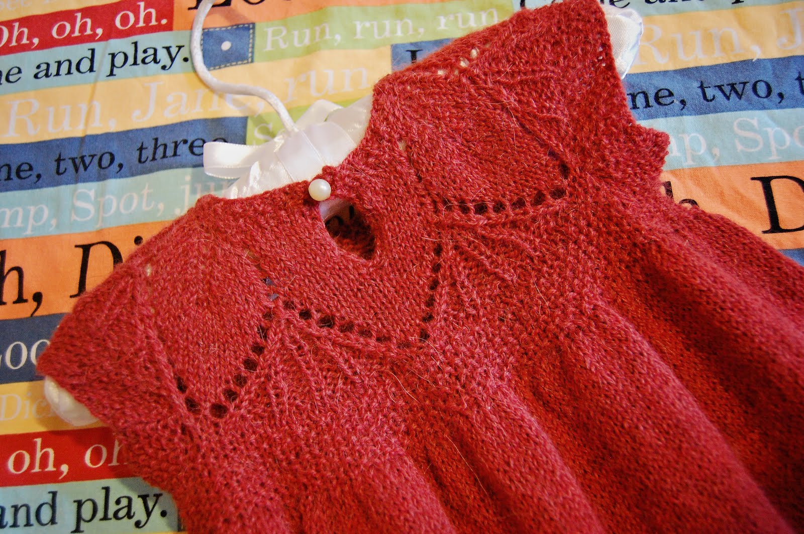 Knitterella Most of the time I knit… FO Clara Dress