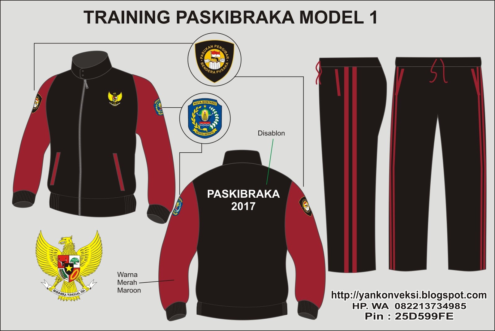 JAKET PASKIBRA