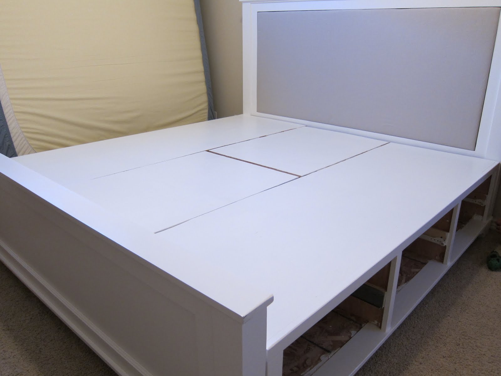 do it yourself divas DIY King Size Bed Frame Part 4 Headboard and