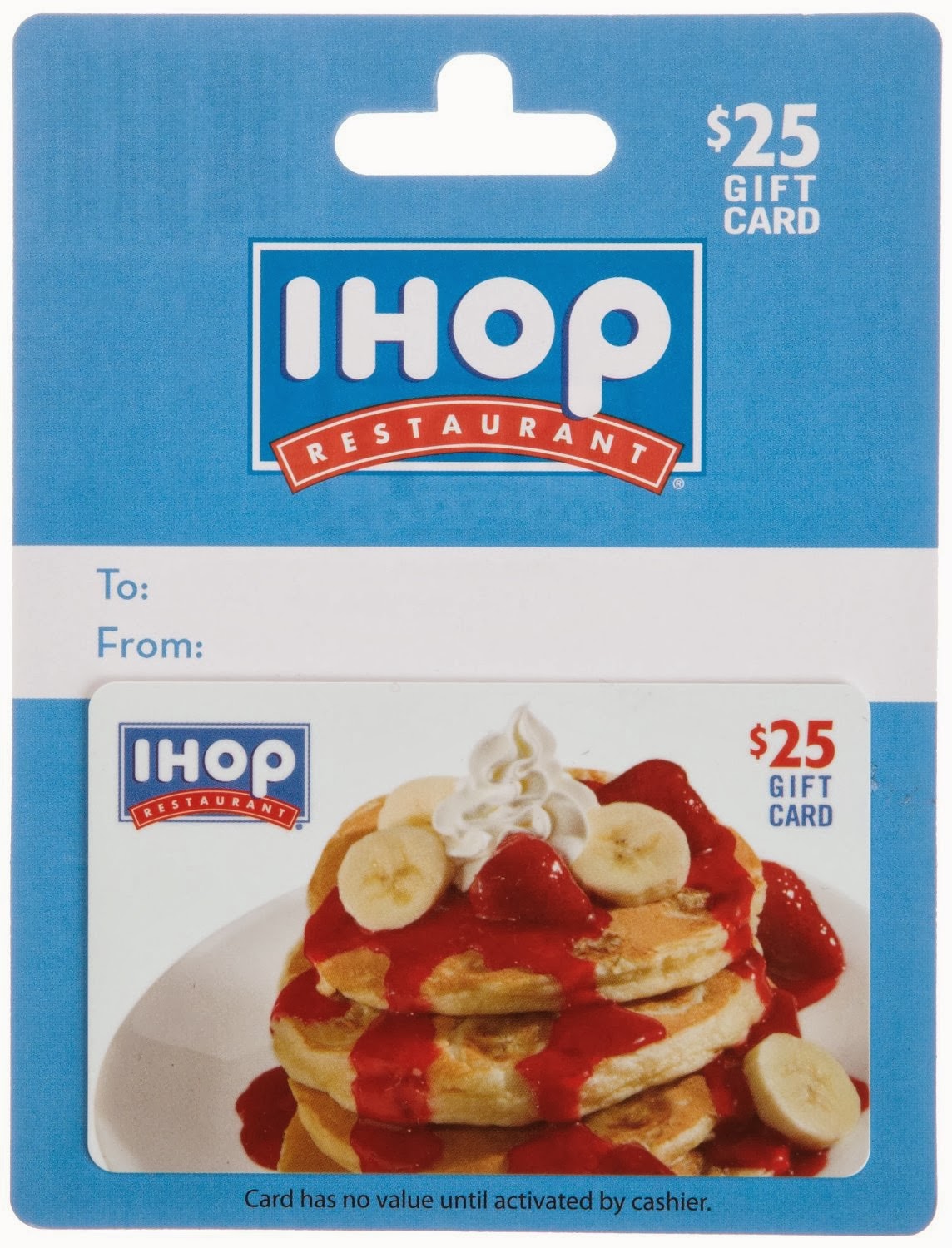 Sasaki Time Giveaway IHOP 25 Gift Card!
