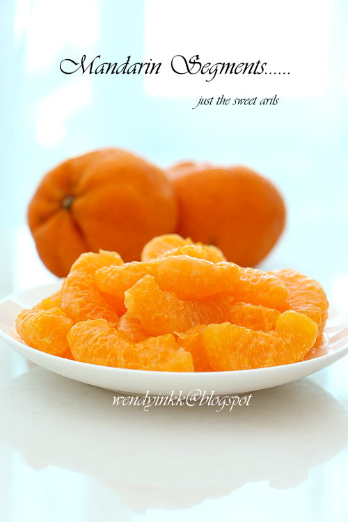Table for 2.... or more How to Prepare Mandarin Segments