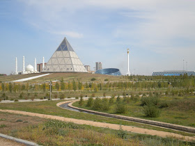 Pyramid, Astana Mosque and Kaz Eli