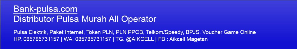 Distributor Pulsa All Operator