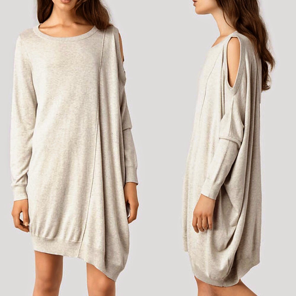 all saints sweater dress