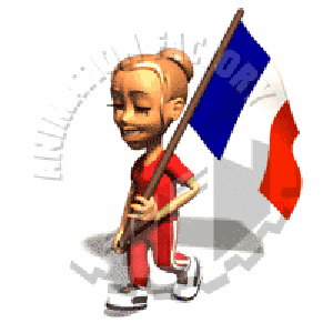 Animation French Flag