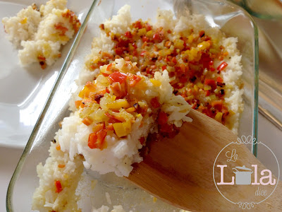 Arroz Al Horno Con Verduras Guisadas
