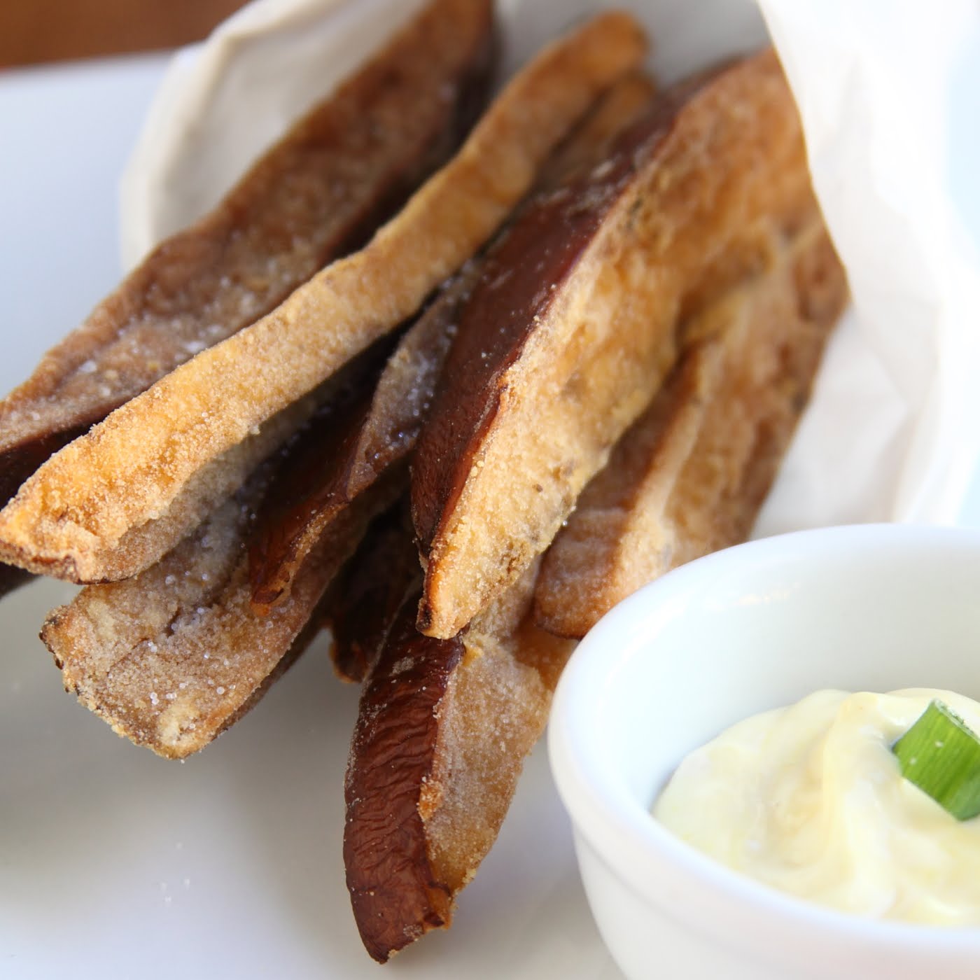 ShowFood Chef Portobello Mushroom Fries Simple Saturday