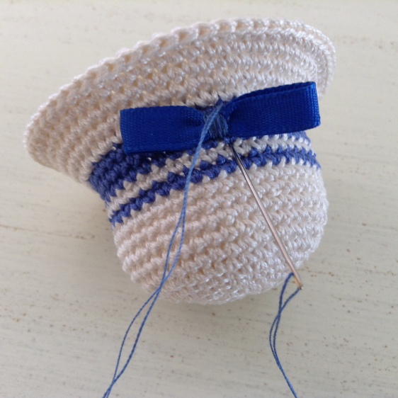 Tina's handicraft sailor hat