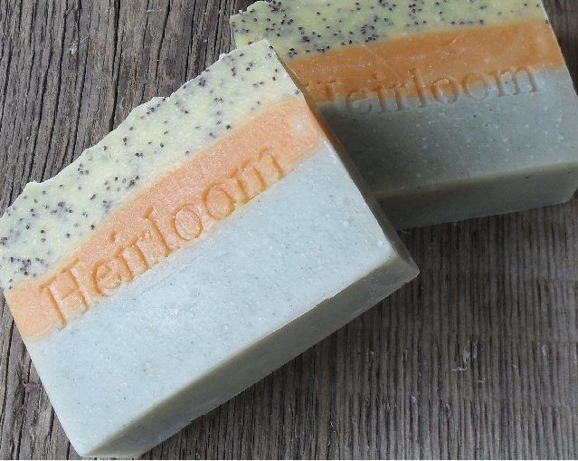 Natural Soap Handmade by The Soap Sister at Heirloom Soapworks Back in