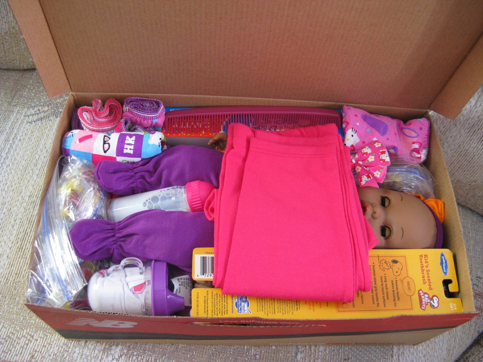 Cranberry Tea Time Operation Christmas Child 2013