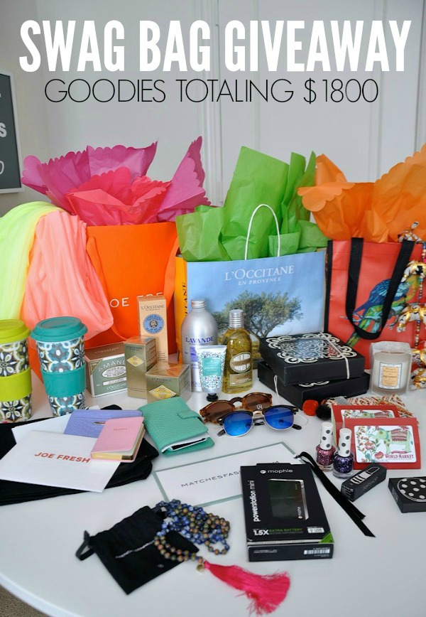 SWAG BAG GIVEAWAY 1800 VALUE • Honey We're Home