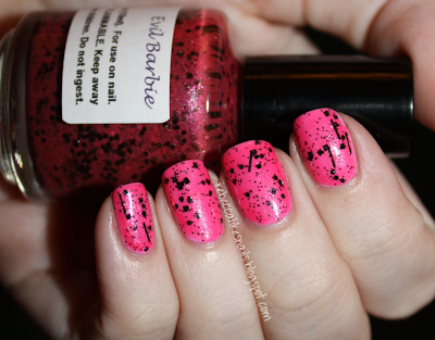 rebecca likes nails: Nail-Venturous - Evil Barbie
