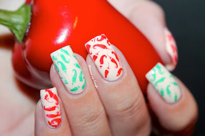 A Spicy Nail Art !