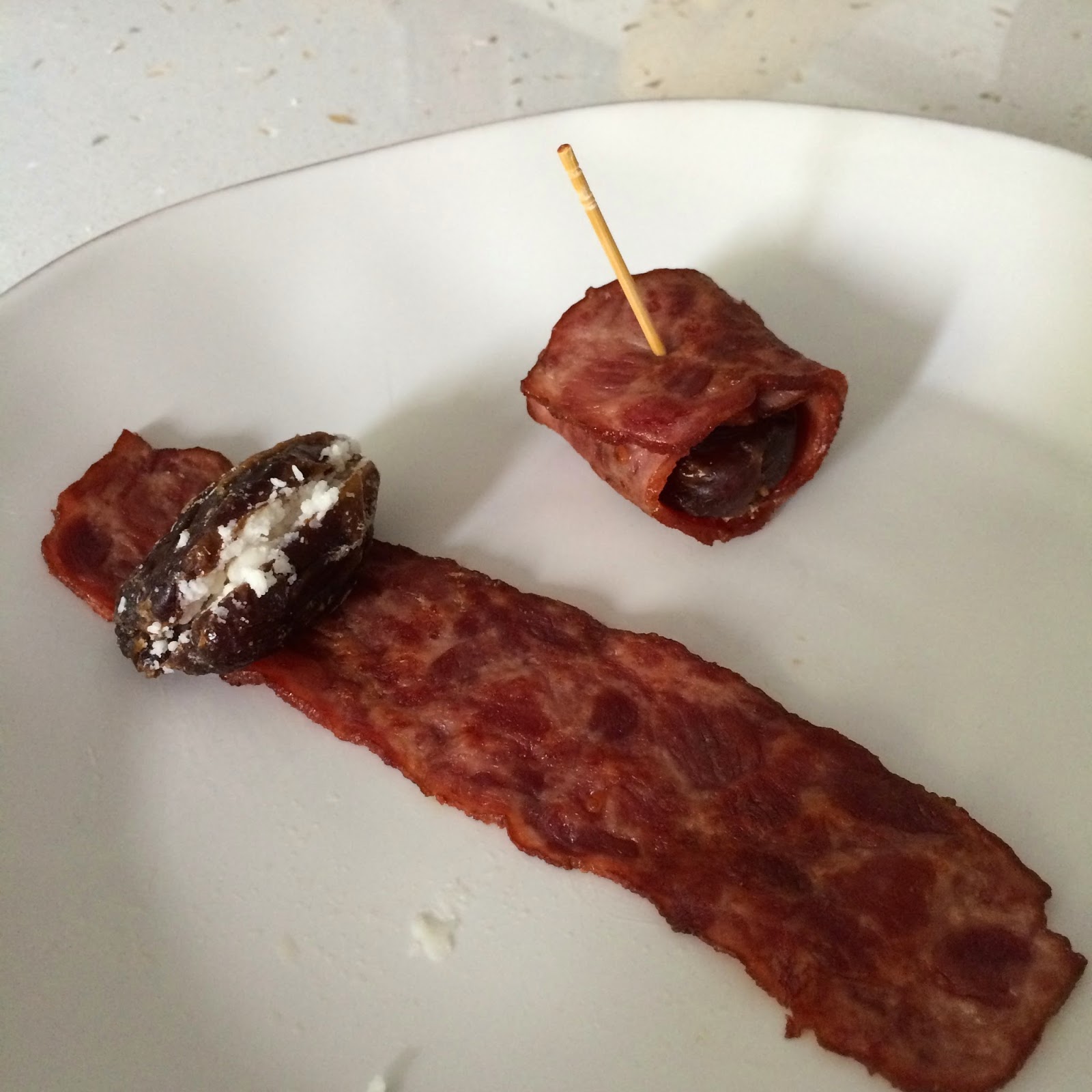 the mer la la turkey bacon wrapped dates