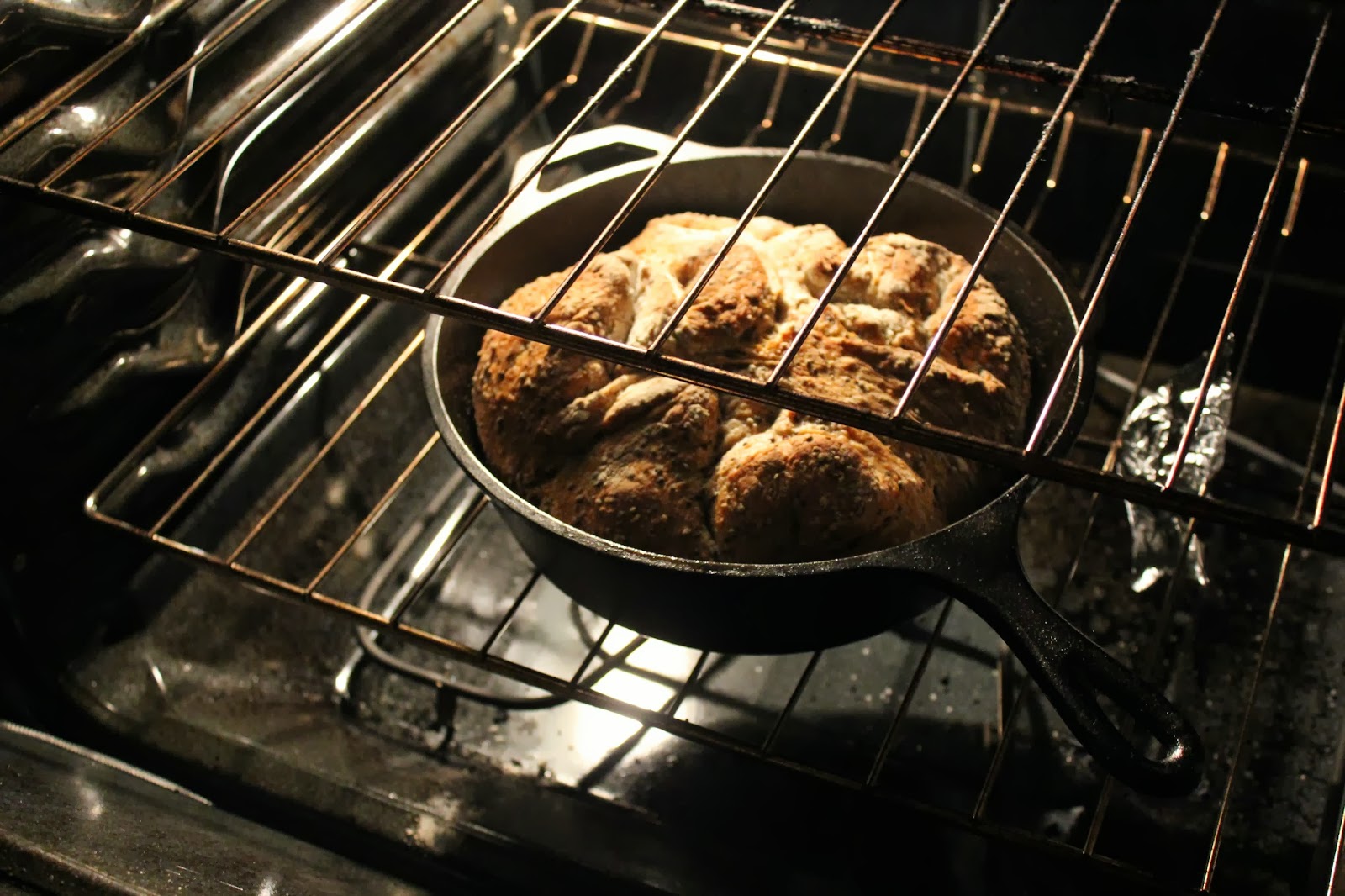 UnProcessing My World Dutch Oven Artisan Quinoa Bread