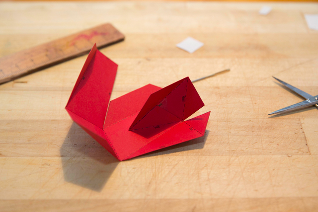 Papierfaltung diy Papier falten