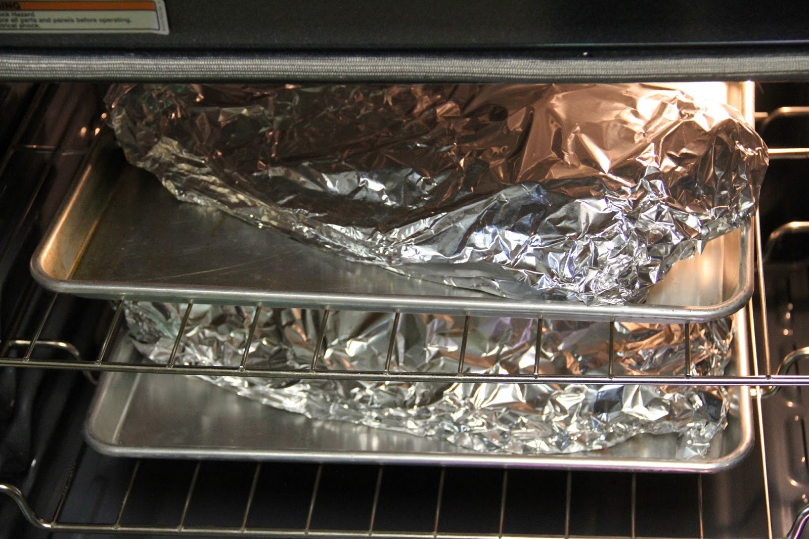 oven baked ribs in foil