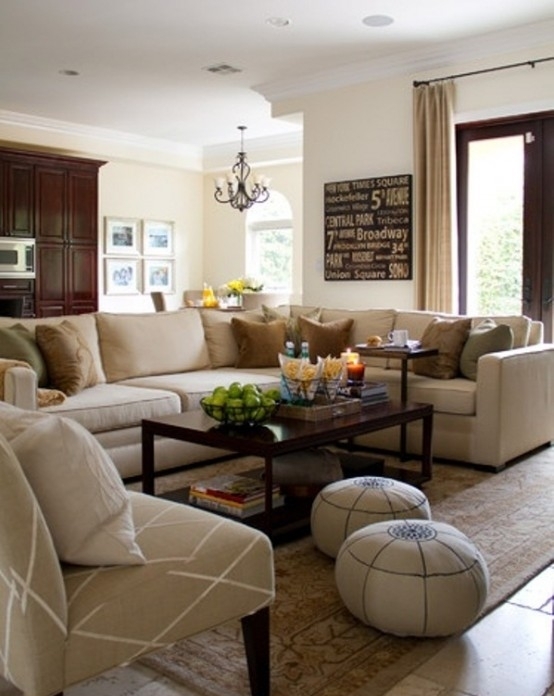 Salas beige | Ideas para decorar, diseñar y mejorar tu casa.