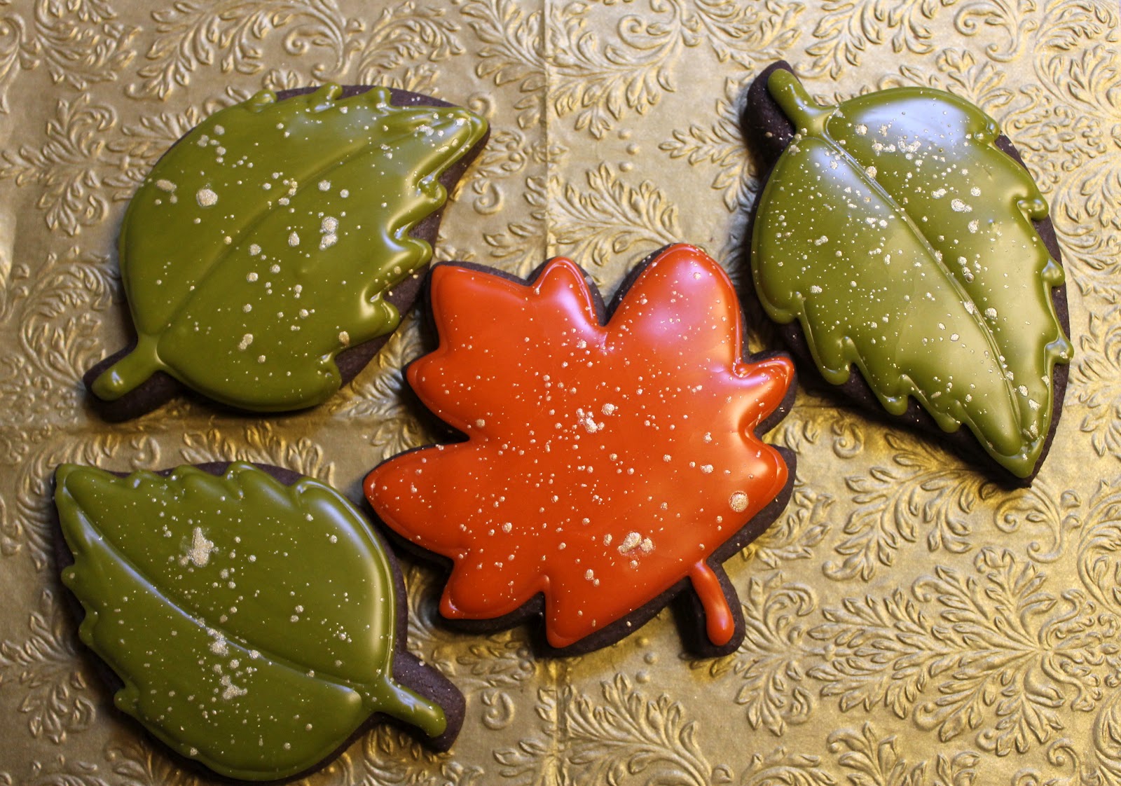 The Simple Cake More Fall Leaf Cookies
