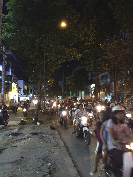 motorbikes in Ho Chi Minh