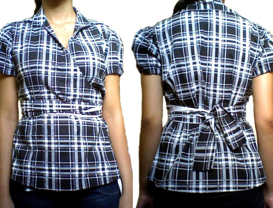 blusa xadrez