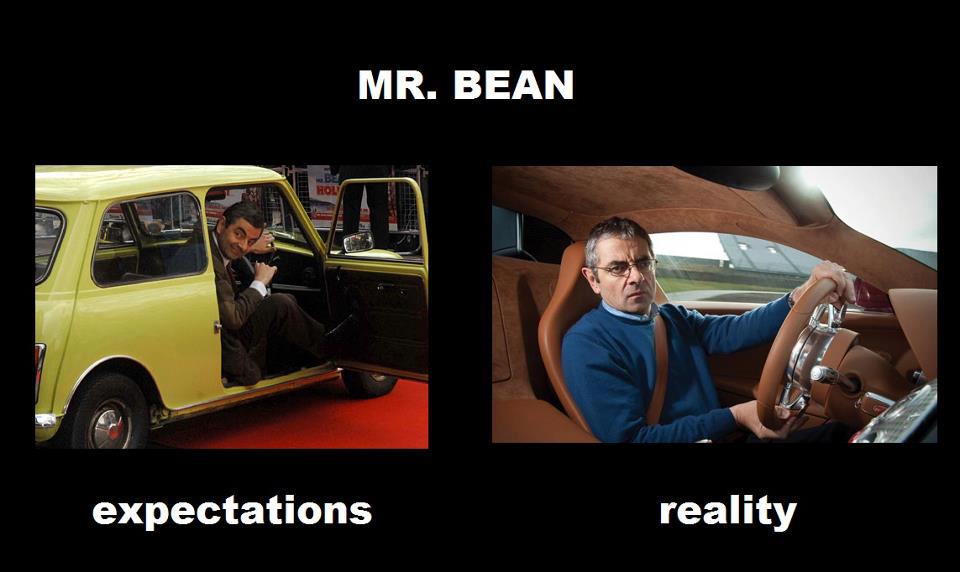 You're LIVE on Des Talk Mr Bean What you expect and what it really is
