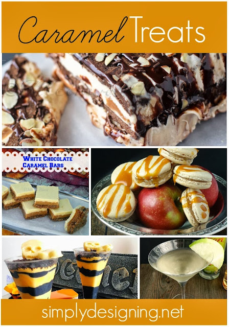 Scrumptious Caramel Treats | #caramel #fallrecipes #recipes #whimsywednesday 