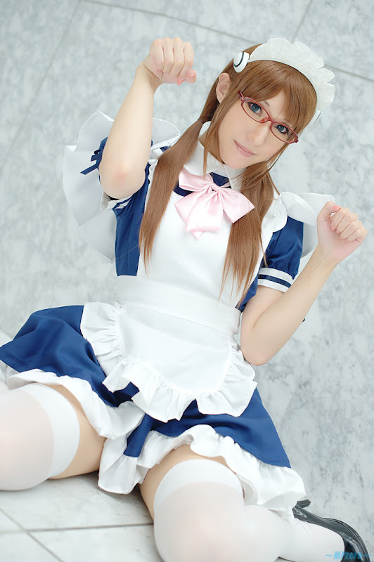 CosRain.Com  Wakame＇s COSPLAY - Mari Illustrious Makinami