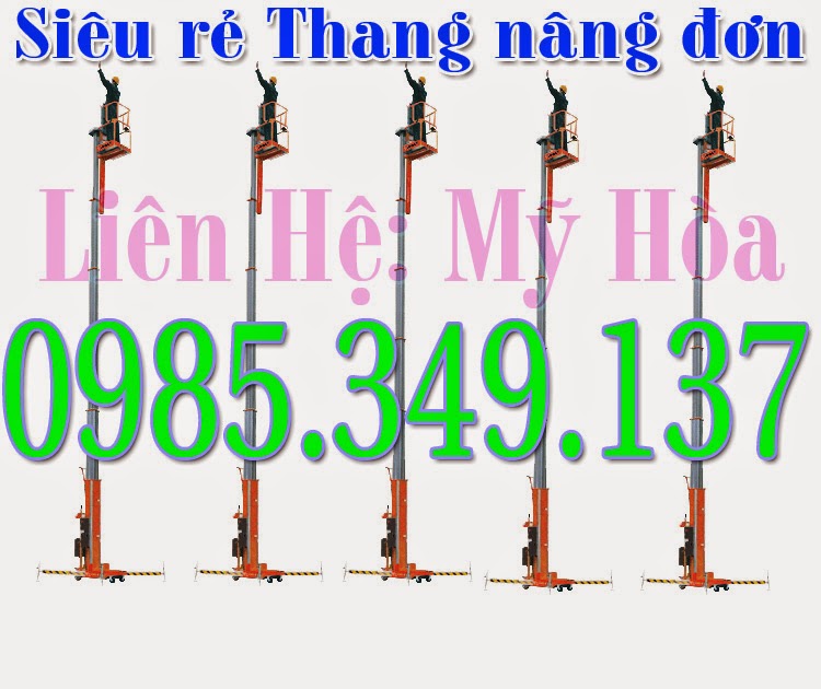 Thang nâng đơn, thang nâng người