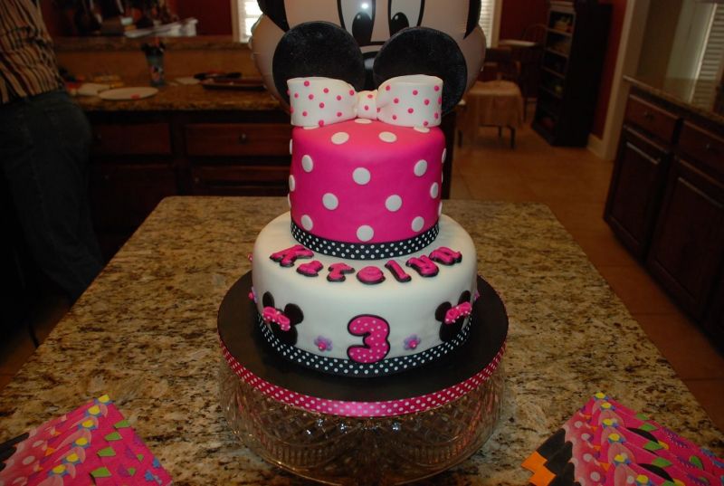 Minnie Mouse Fondant