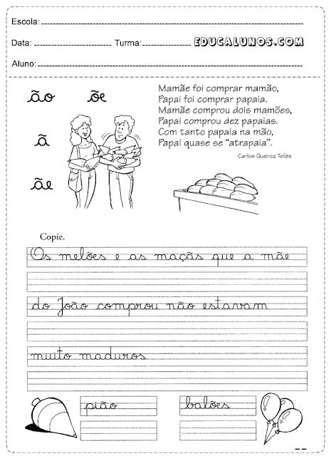 Caligrafia com história