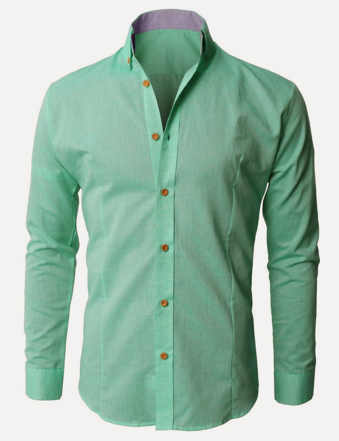 Camisa de lino verde | Camisas de Vestir en Lima - Perú