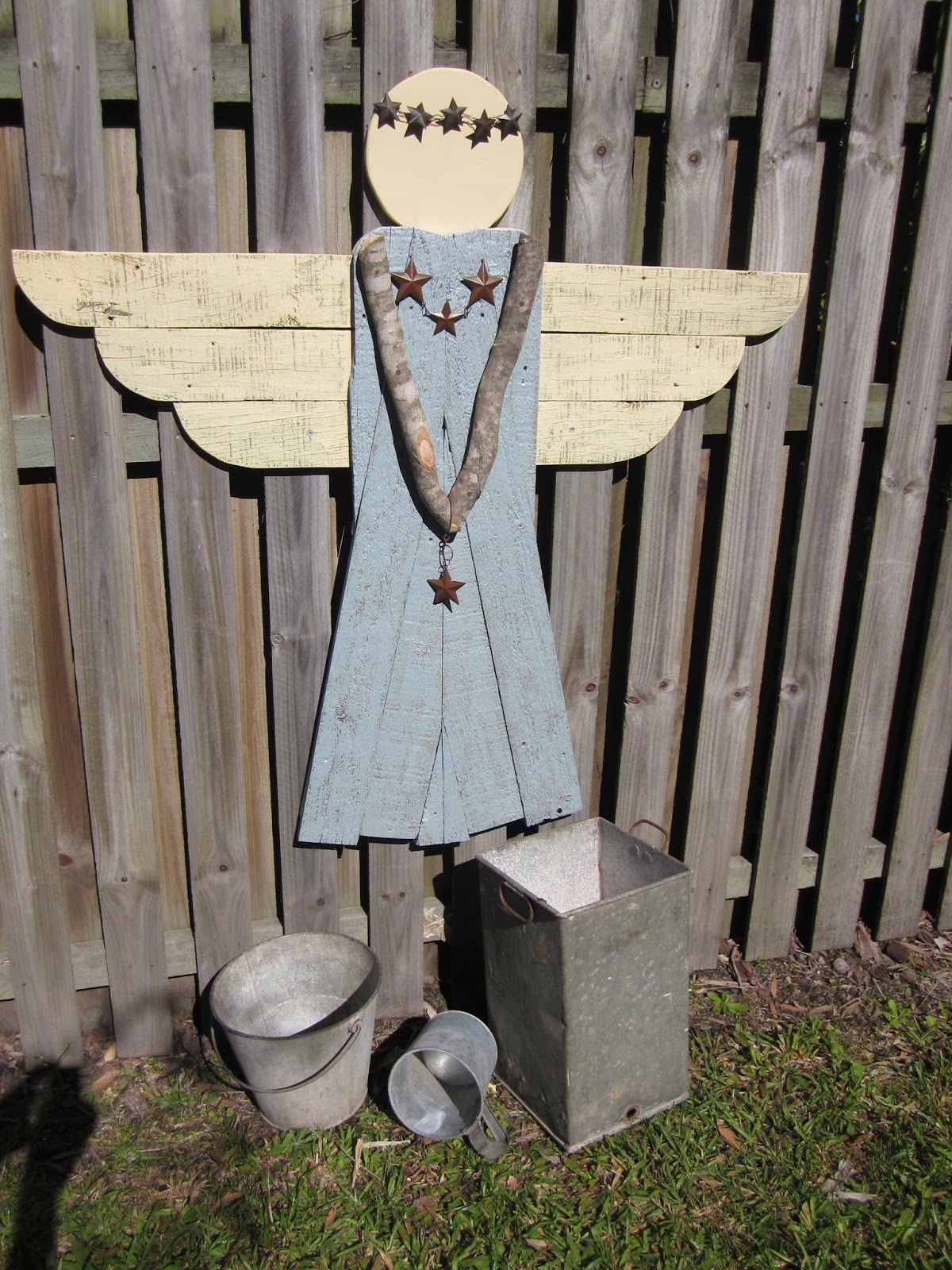 angels garden angel wooden wood diy crafts primitive shutter birdhouses decor decoration decorate decorations projects johnnyfive collectables pallet yard military