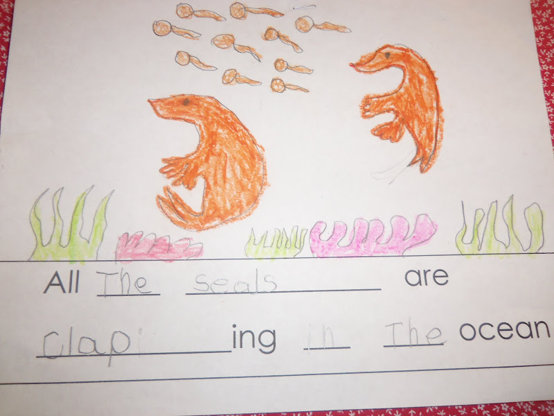 Mrs. Wood's Kindergarten Class Ocean Nouns and Verbs