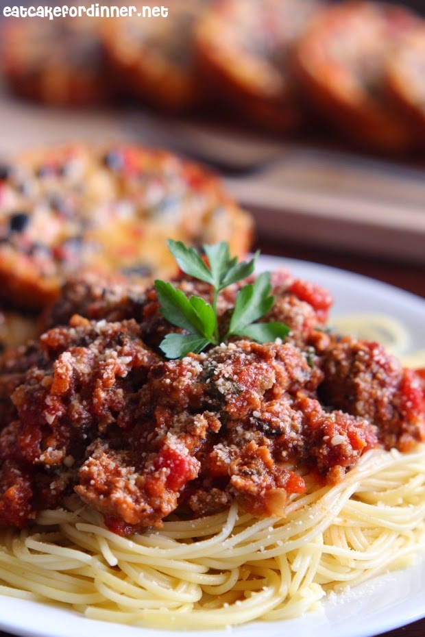 Eat Cake For Dinner Meatball Ragu