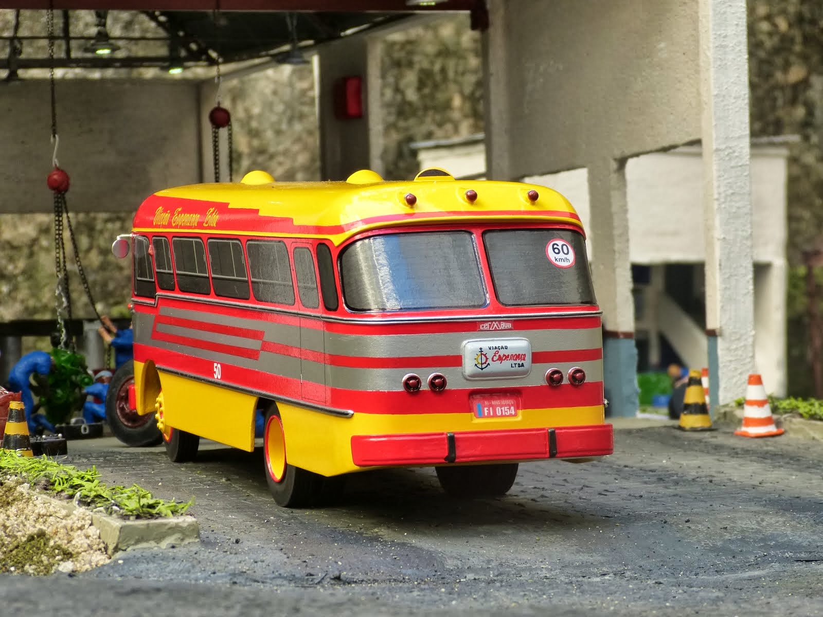 Miniaturas do ônibus Cermava 3ª e ultima edição