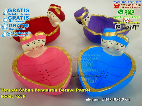 Tempat Sabun Pengantin Betawi Pastel