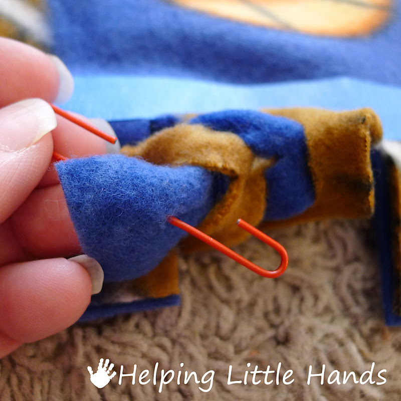Pieces by Polly Double Layered NoSew "Braided" Fleece Blanket Tutorial