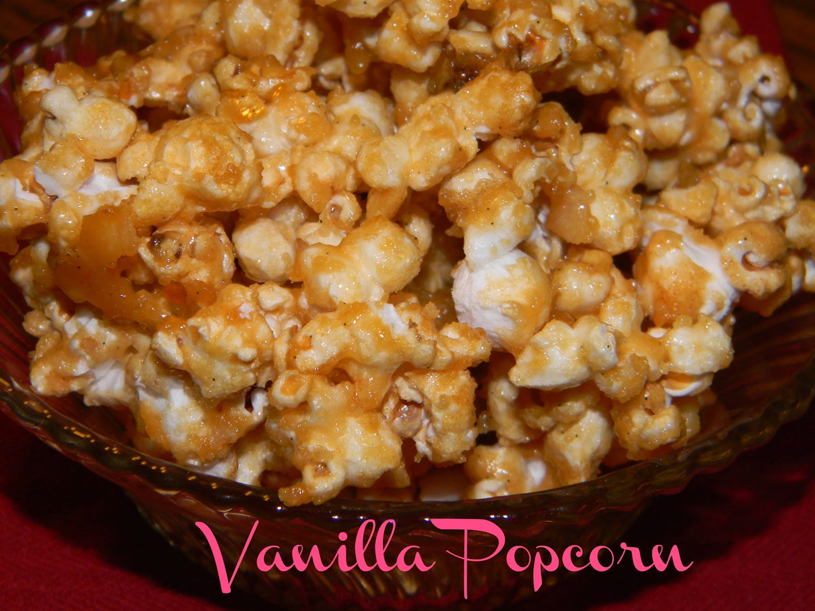 Crazy for Cookies and more Vanilla Popcorn