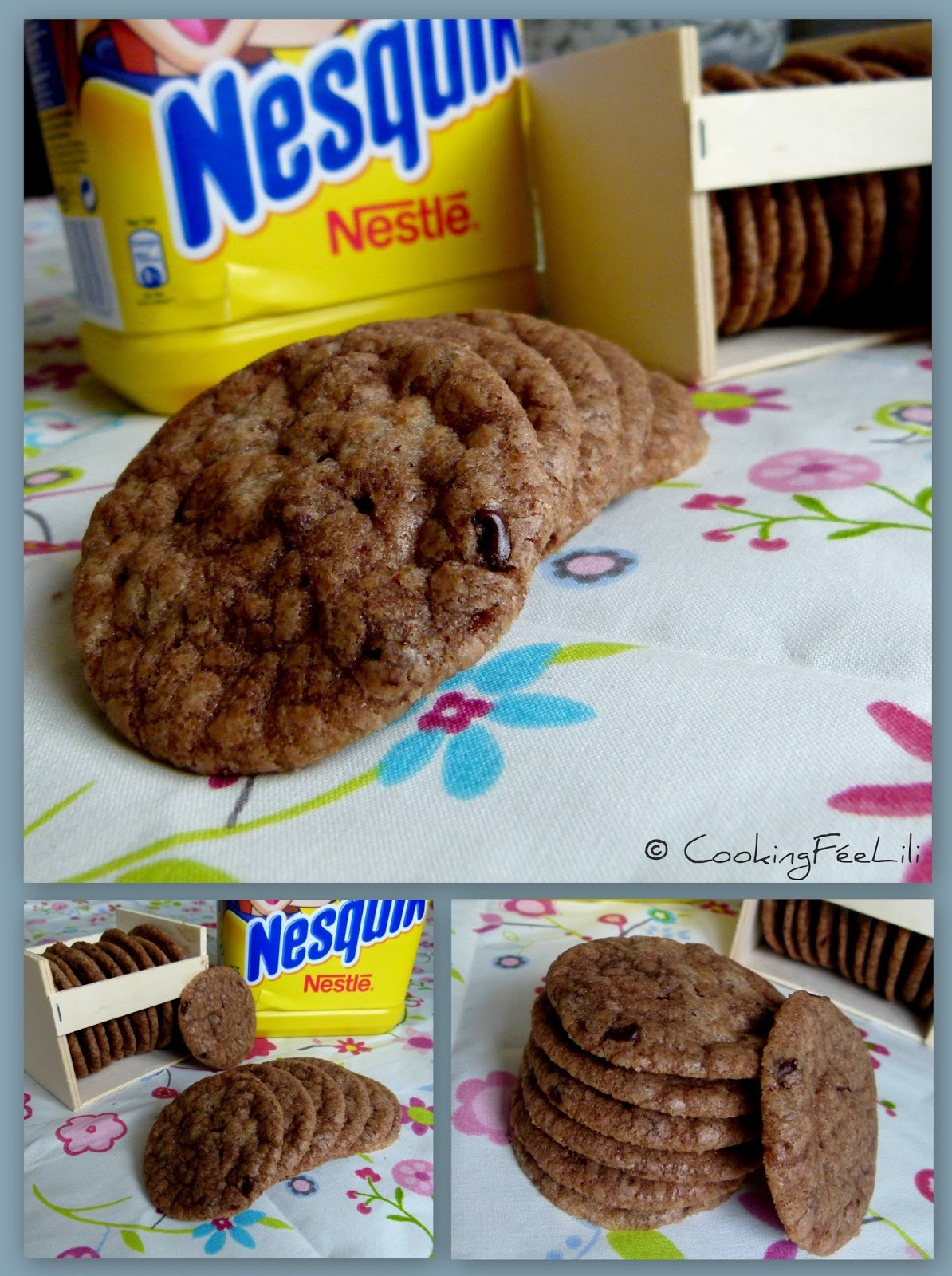 Cooking Fée Lili NesquikCookies