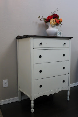 New To You Antique White Dresser