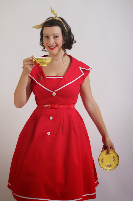 Julia Bobbin - 1960's dress with Butterick 5747
