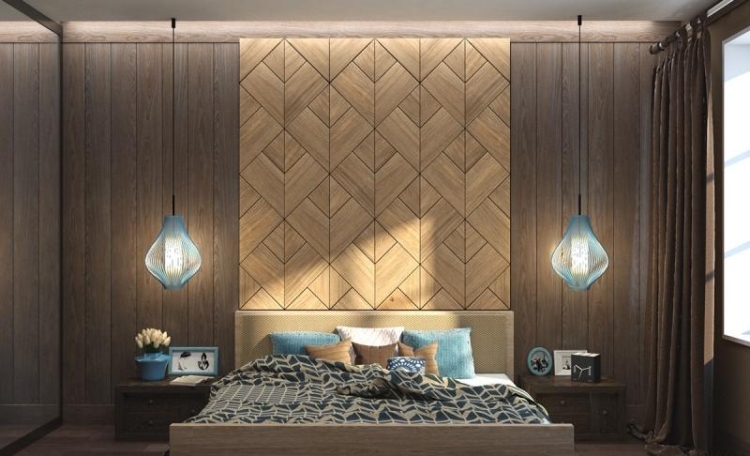 Dormitorios con Paneles de Madera - Ideas para decorar dormitorios