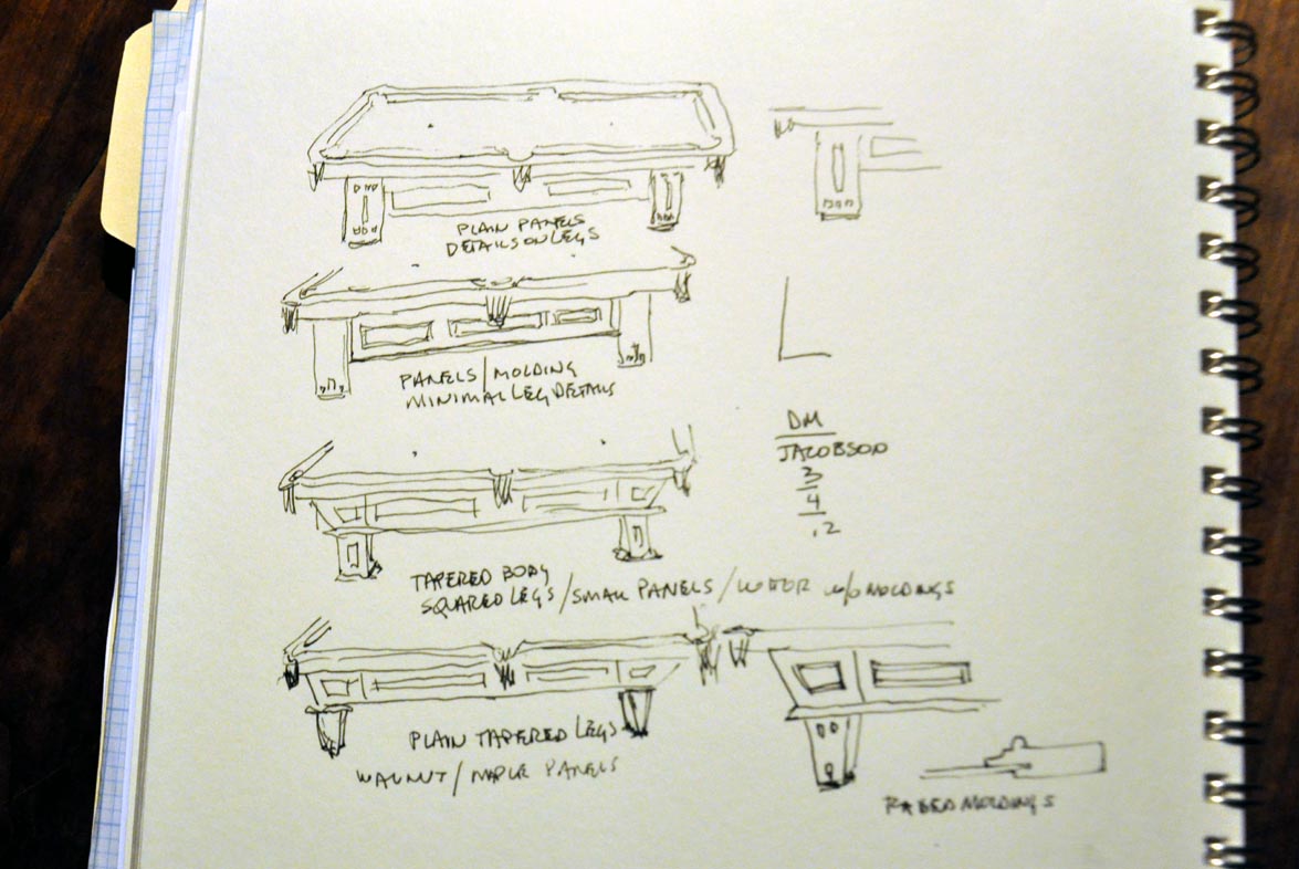 woodworking plans pool table