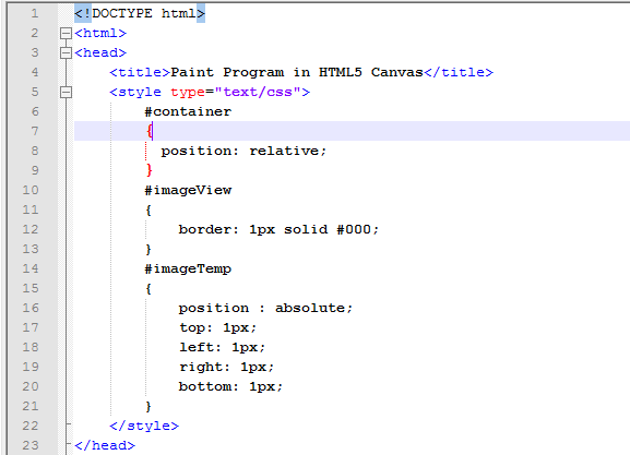 How to write html program using notepad