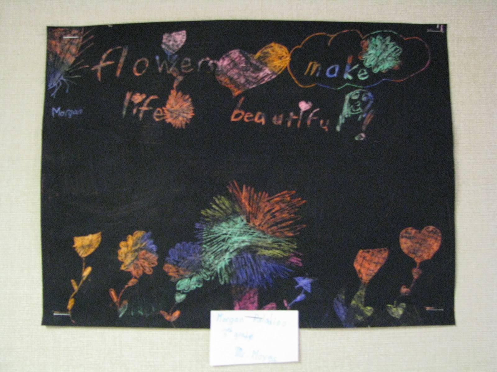 Yankeetown Art Crayon Etching