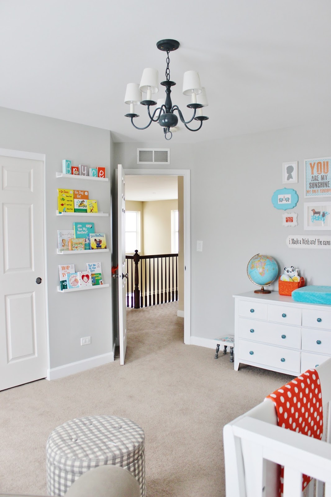 Our Nursery Reveal....Again Delightfully Noted