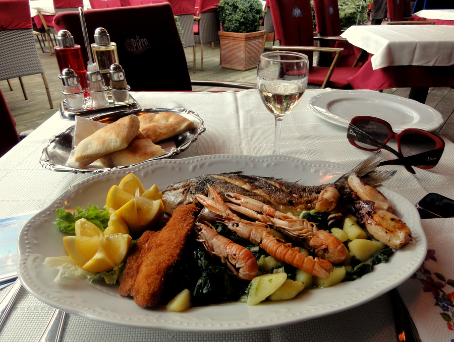Grand Seafood Istrian Lunch at Da Piero Restaurant in Zagreb’s Dolac