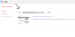 Fungsi Google WebMaster Sebagai Kontrol Blog