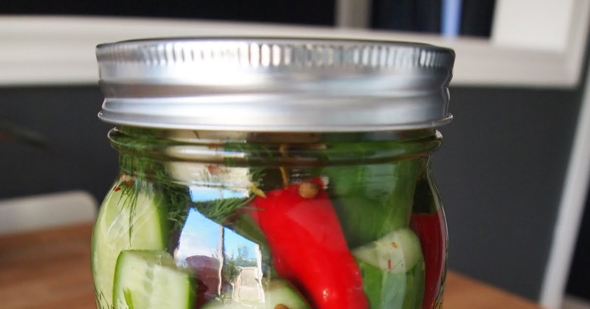 Where the Veggies Are Refrigerator Pickles